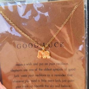 Gold Platted Elephant, Unicorn, Angel Wings, Feather Necklace Free Shipping